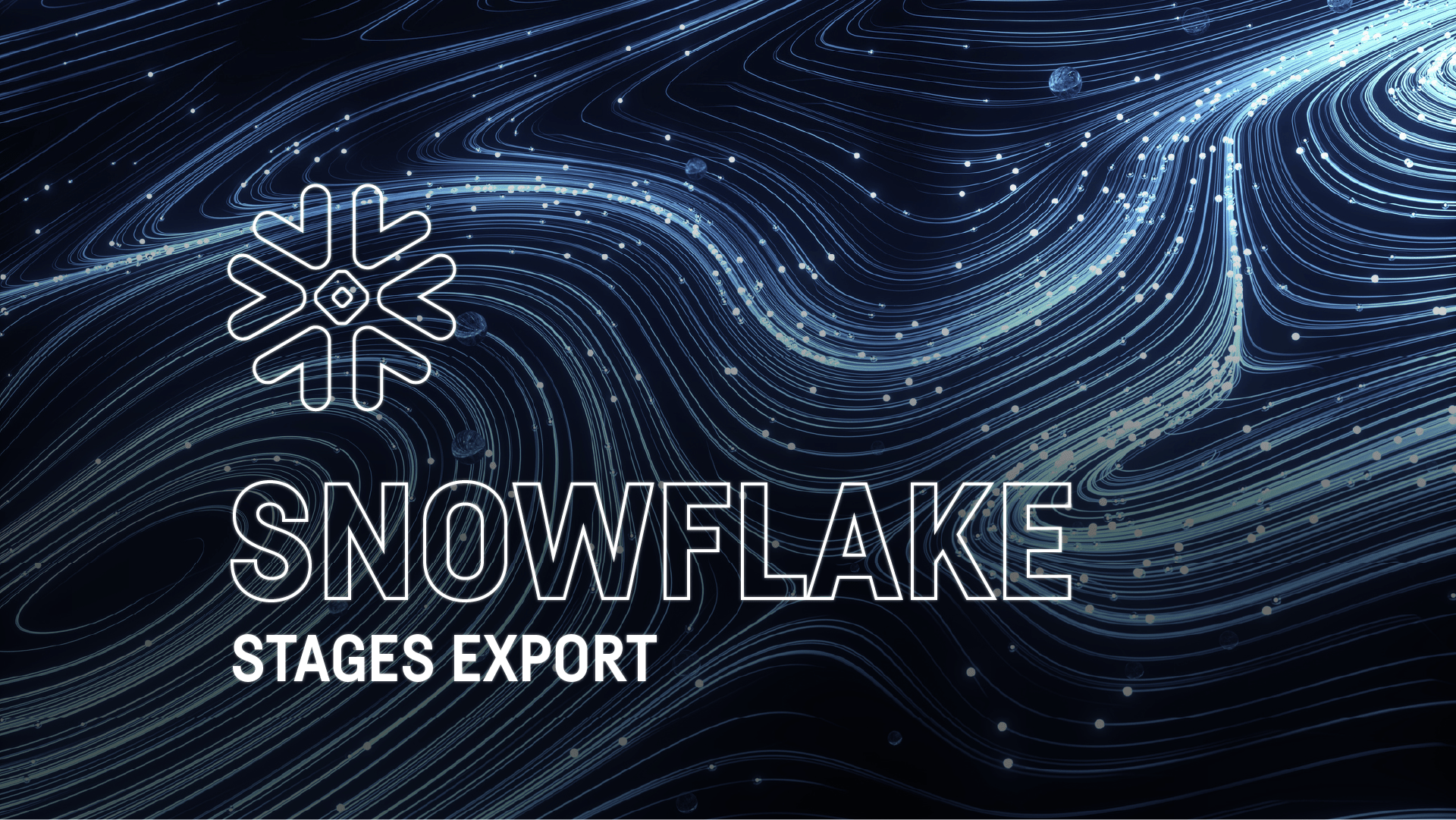 Plugin Snowflake Stages Export Dataiku