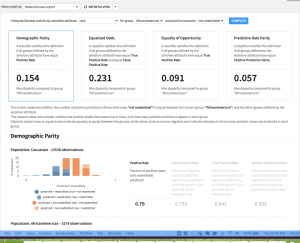 model fairness report in dataiku